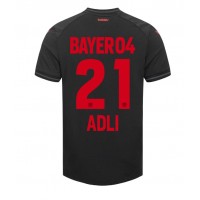 Stroje piłkarskie Bayer Leverkusen Amine Adli #21 Koszulka Podstawowej 2023-24 Krótki Rękaw